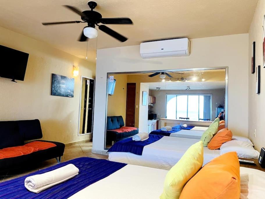 Punta Me Apartment Beach Front In The Hotel & Waterpark Канкун Екстер'єр фото