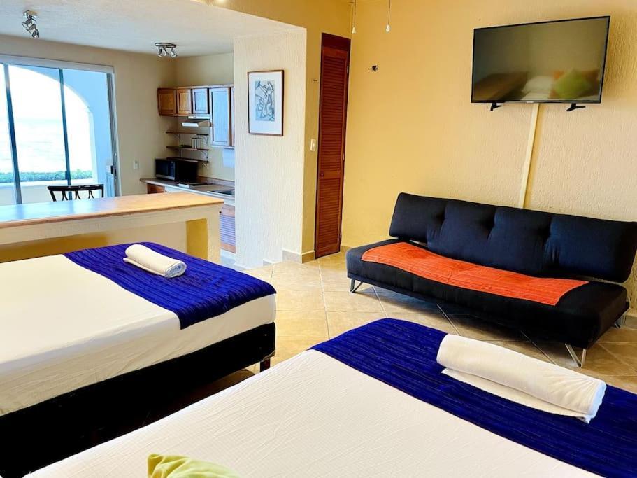 Punta Me Apartment Beach Front In The Hotel & Waterpark Канкун Екстер'єр фото
